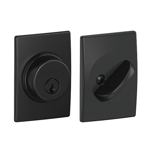 Grade 1 Single Cylinder Deadbolt Lock, Conventional Cylinder, 5 Pins, Keyed Alike Group of 4, Dual O